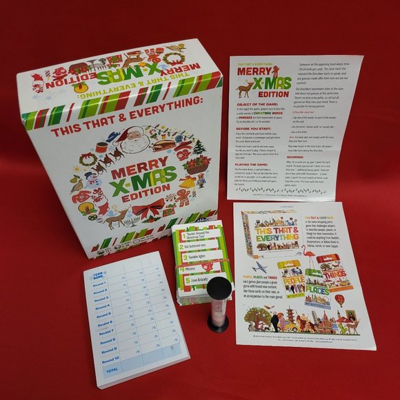 This That and Everything Party Game Merry Christmas Edition - Picture 8 of 11